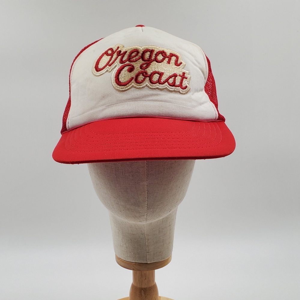 Oregon Coast Vintage Mesh Snap Back Hat
